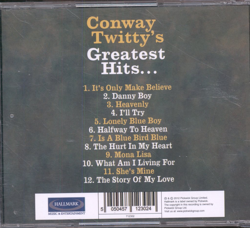 Conway Twitty - Conway Twitty's Greatest Hits... - Cd