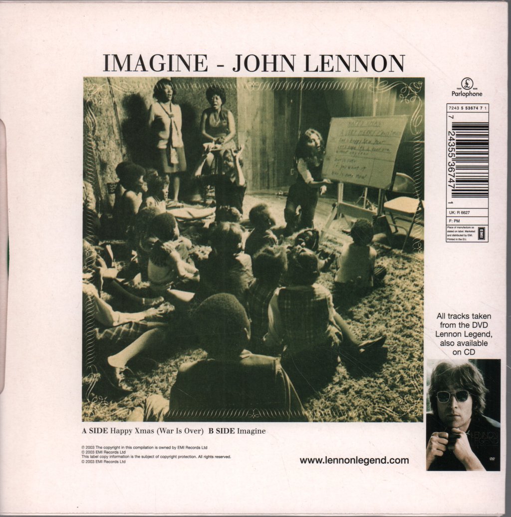 John And Yoko And The Plastic Ono Band - Happy Xmas - 7 Inch