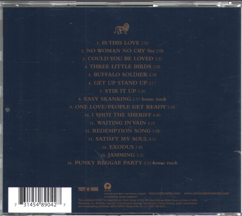 Bob Marley & The Wailers - Legend (The Best Of Bob Marley & The Wailers) - Cd