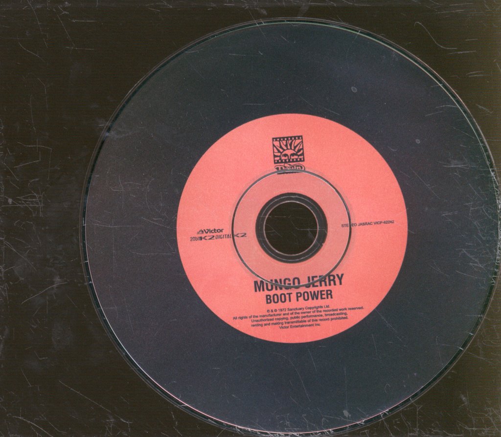 Mungo Jerry - Boot Power - Cd