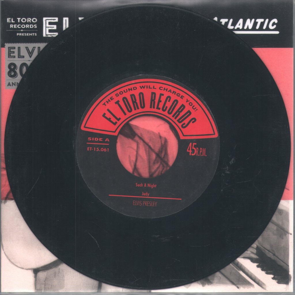 Elvis Presley - Elvis Sings The Hits Of Atlantic - 7 Inch