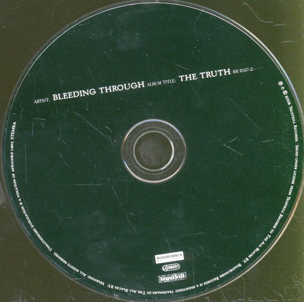 Bleeding Through - Truth - Cd