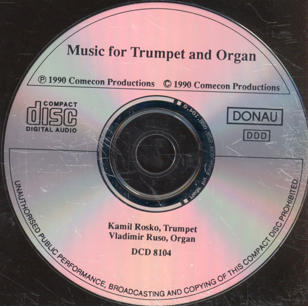 Kamil Roško, Vladimír Rusó - Music For Trumpet And Organ - Cd