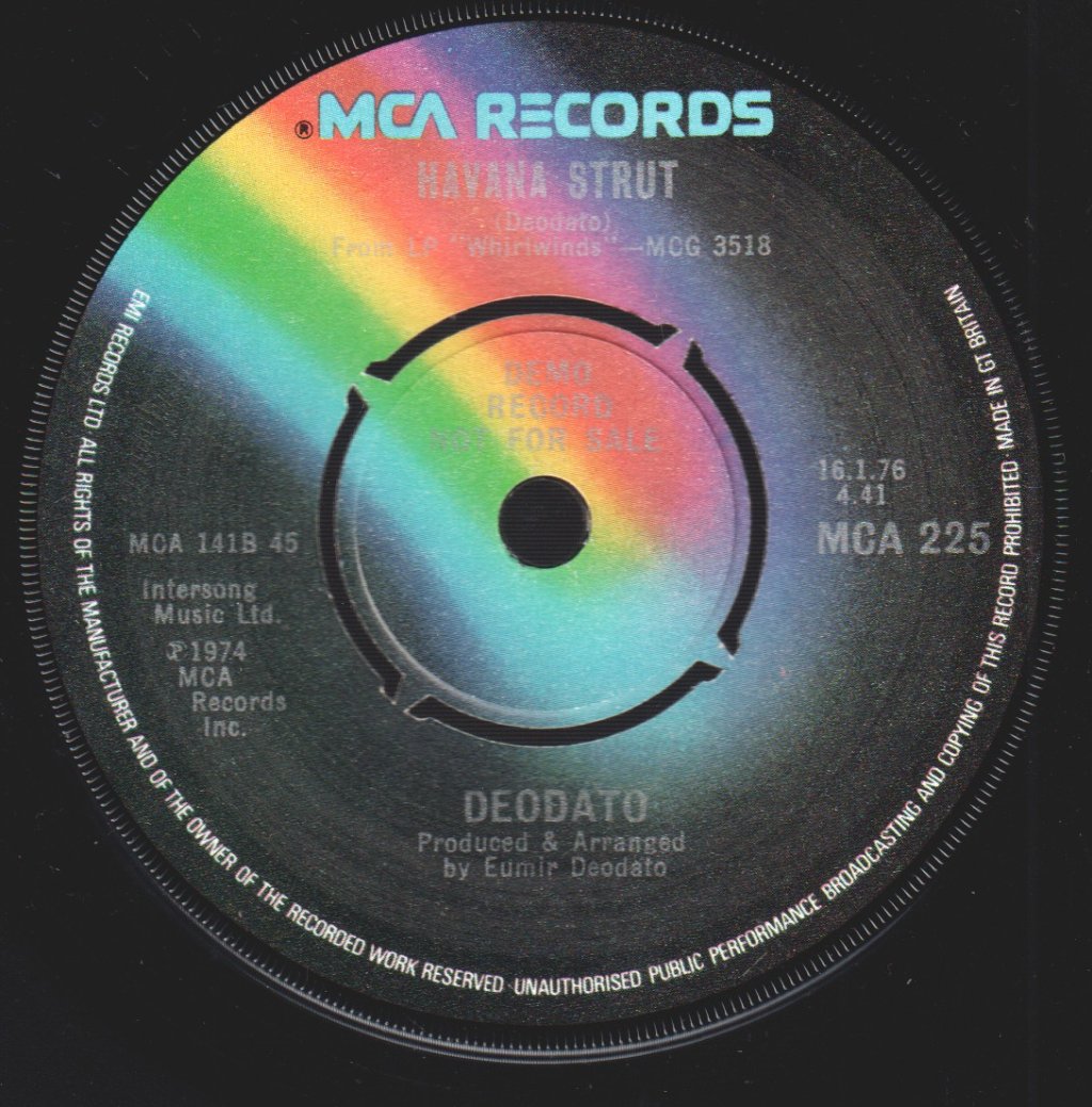 Deodato - Moonlight Serenade - 7 Inch