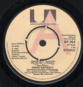 Gerry Rafferty - Royal Mile - 7 Inch