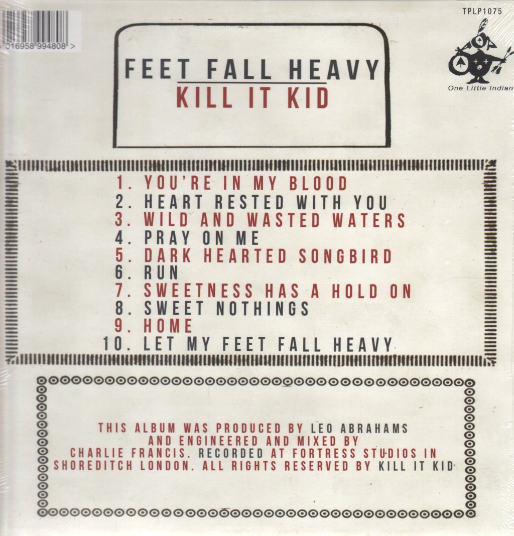 Kill It Kid - Feet Feel Heavy - Lp