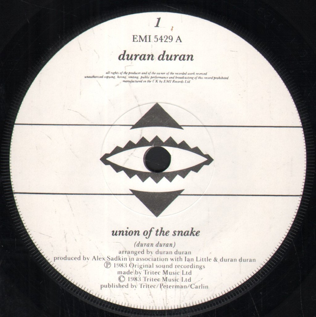 Duran Duran - Union Of The Snake - 7 Inch