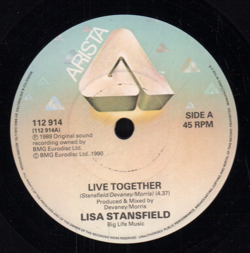 Lisa Stansfield - Love Together - 7 Inch