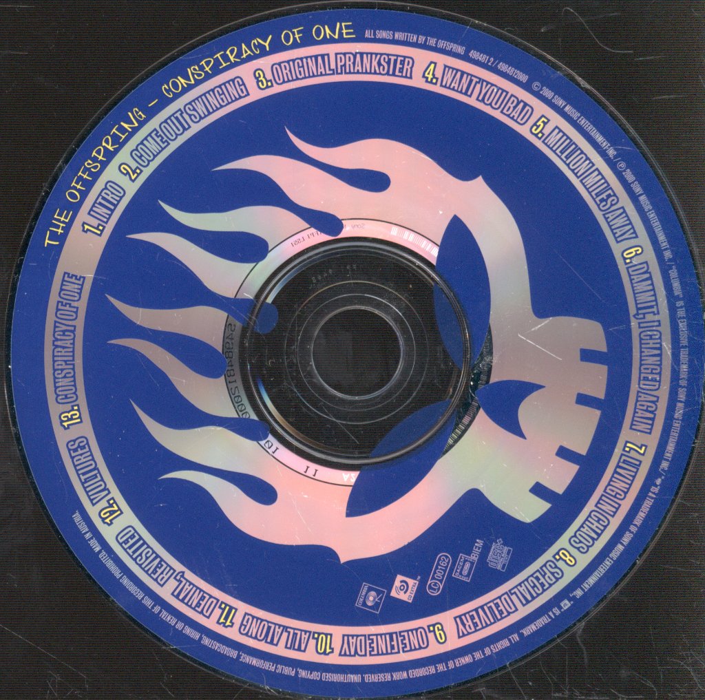 Offspring - Conspiracy Of One - Cd
