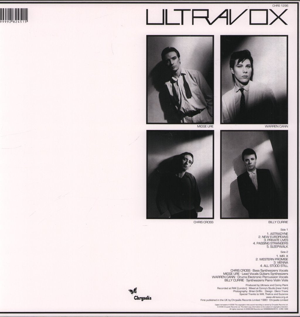 Ultravox - Vienna - Lp