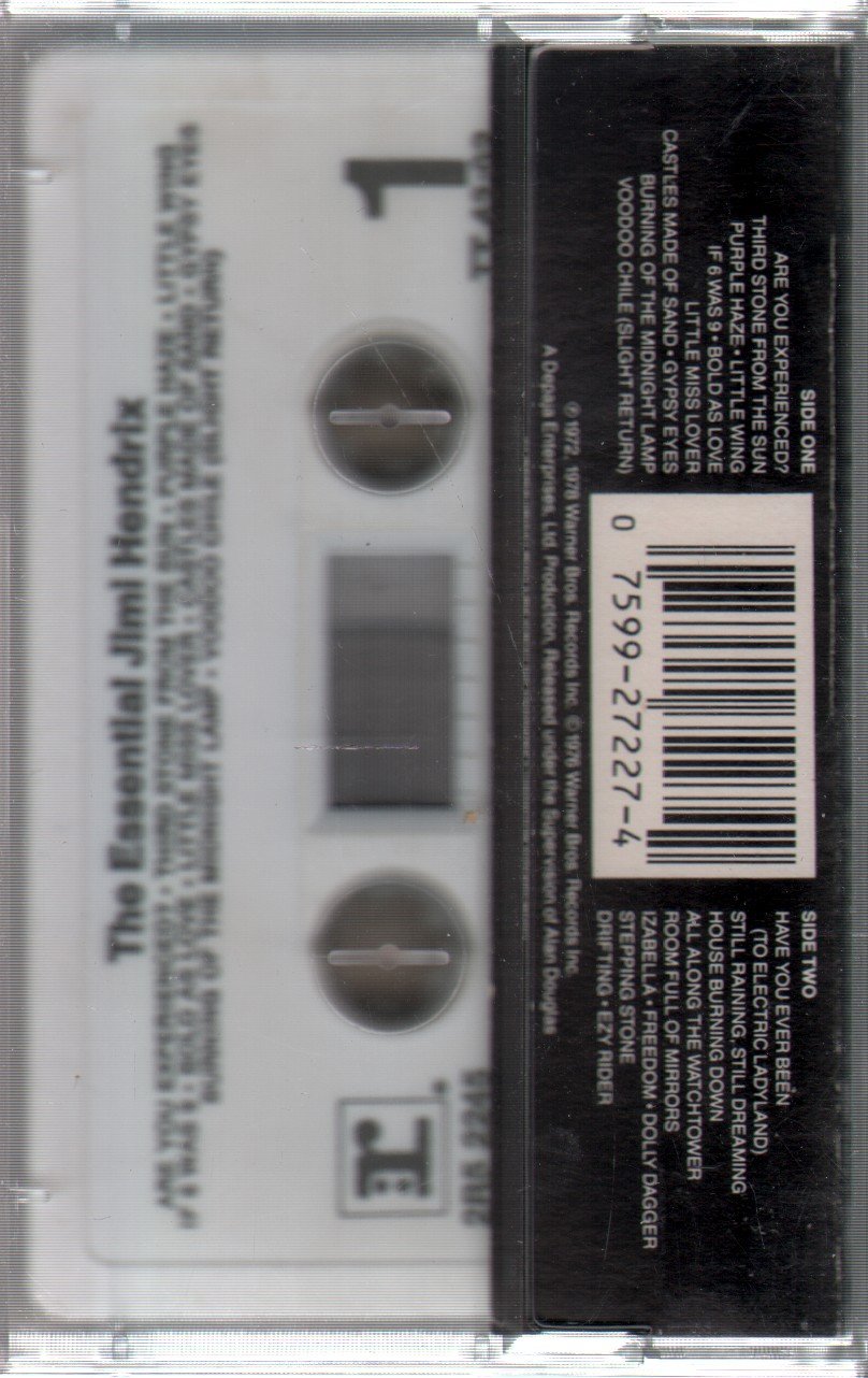 Jimi Hendrix - Essential Jimi Hendrix - Cassette
