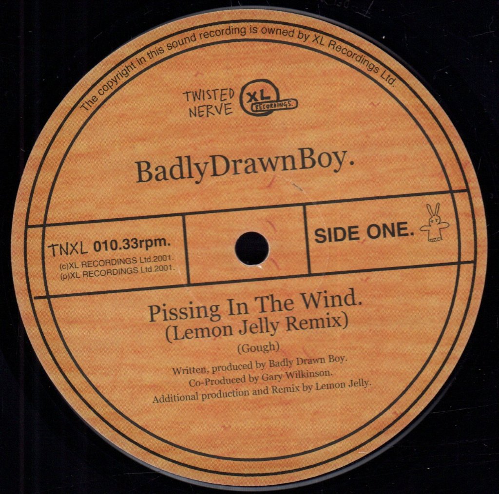 Badly Drawn Boy - P*Ssing In The Wind - 10 Inch