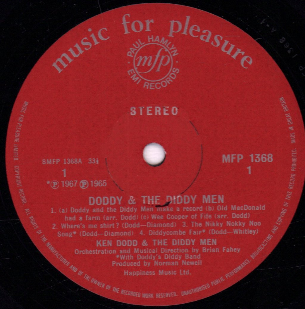 Ken Dodd And The Diddymen - Ken Dodd And The Diddymen - Lp