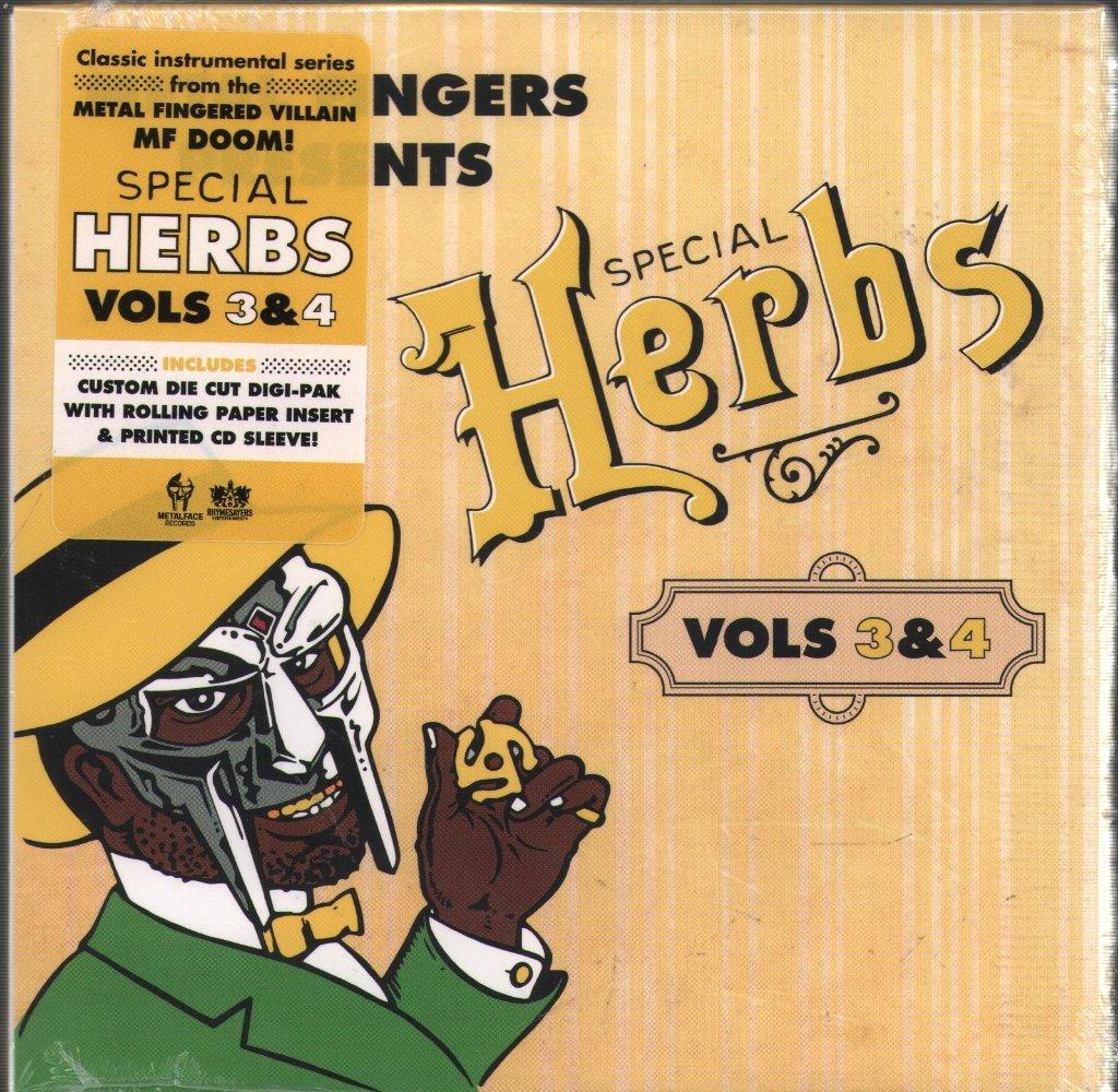 MF DOOM - Metal Fingers Presents: Special Herbs Vol. 3 & 4 - Cd