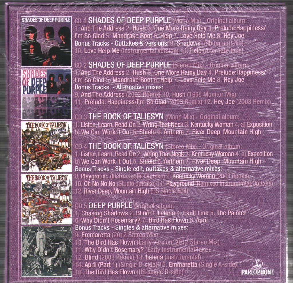 Deep Purple - Hard Road: The Mark 1 Studio Recordings 1968-69 - Cd Set