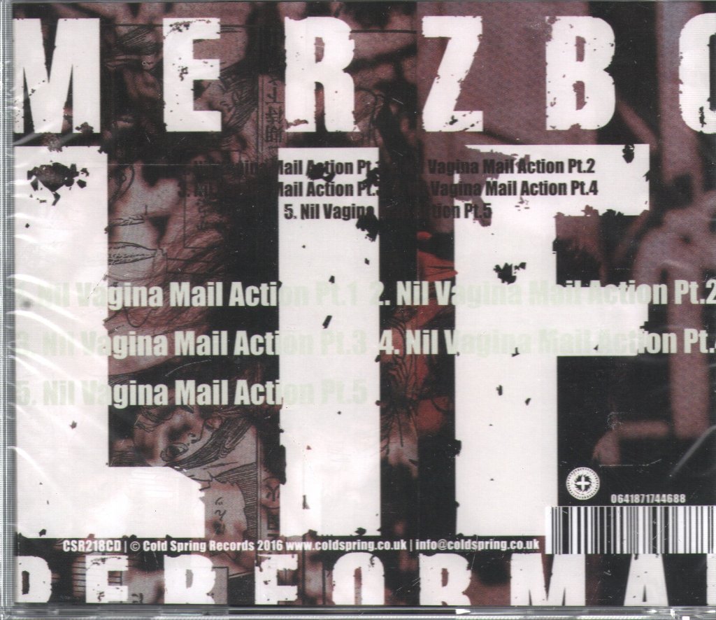 Merzbow - Life Performance - Cd