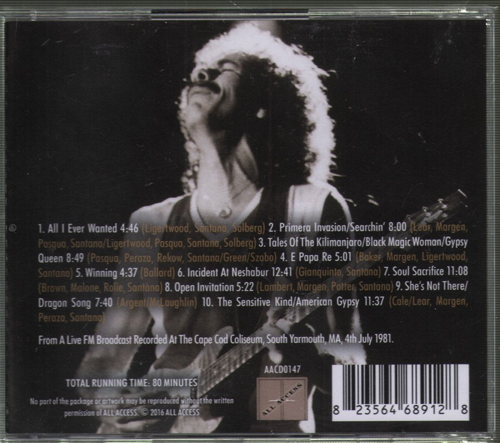 Santana - Independence Day 1981 - Cd