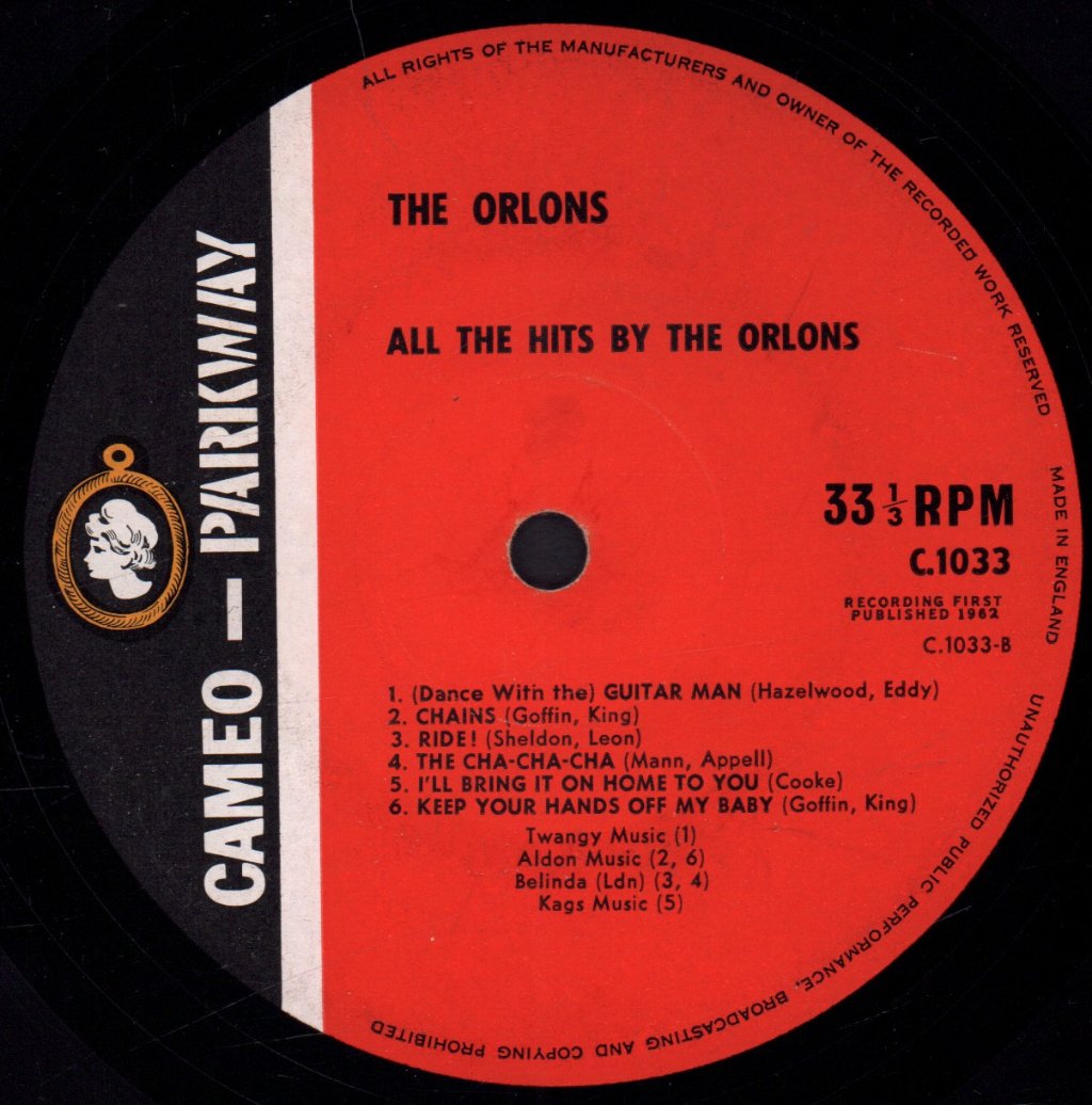 Orlons - All The Hits - Lp
