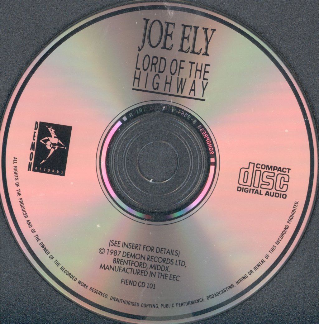 Joe Ely - Lord Of The Highway - Cd