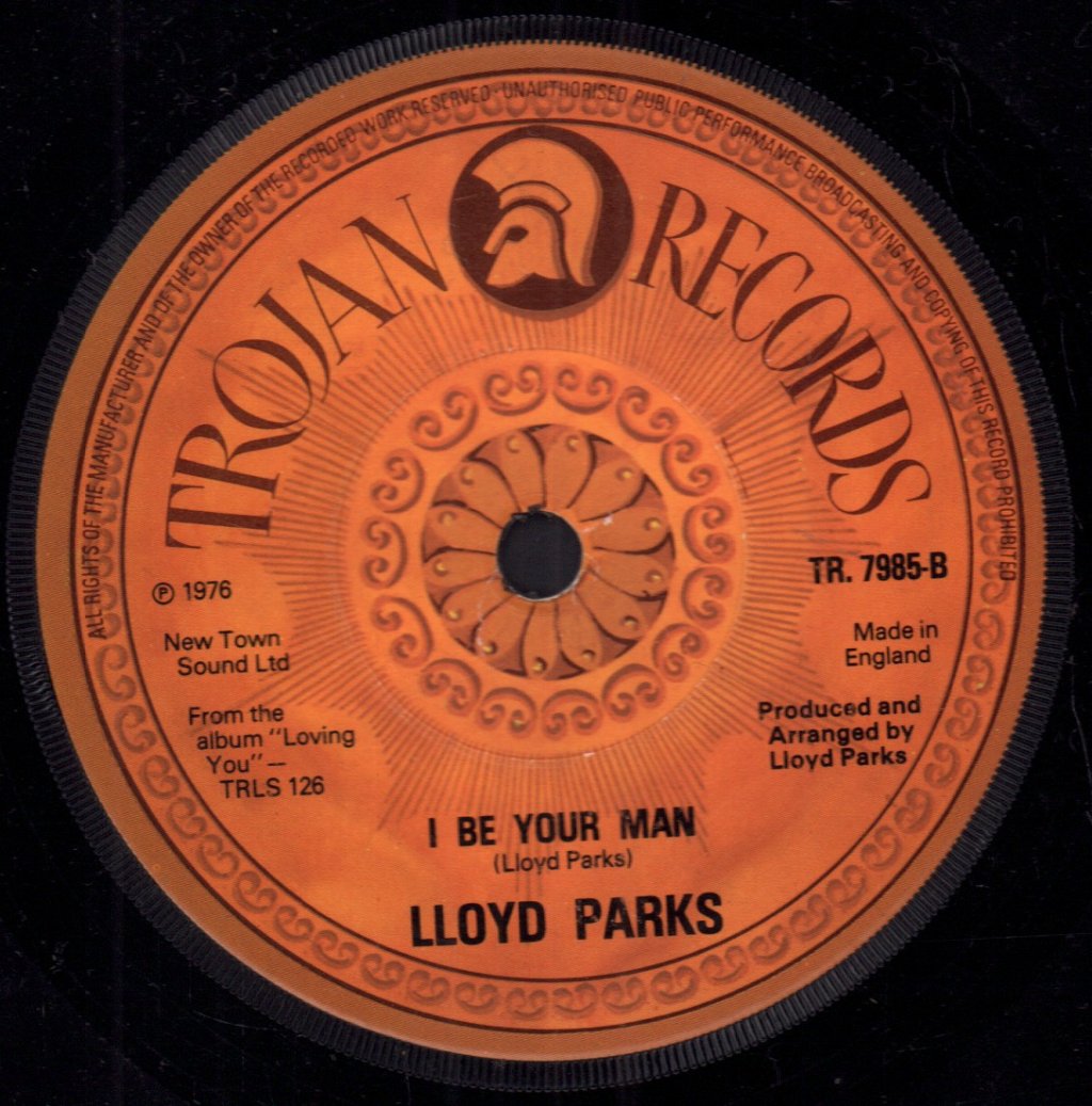 Lloyd Parks - Wonder Of You - 7 Inch