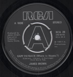 James Brown - Rapp Payback - 7 Inch
