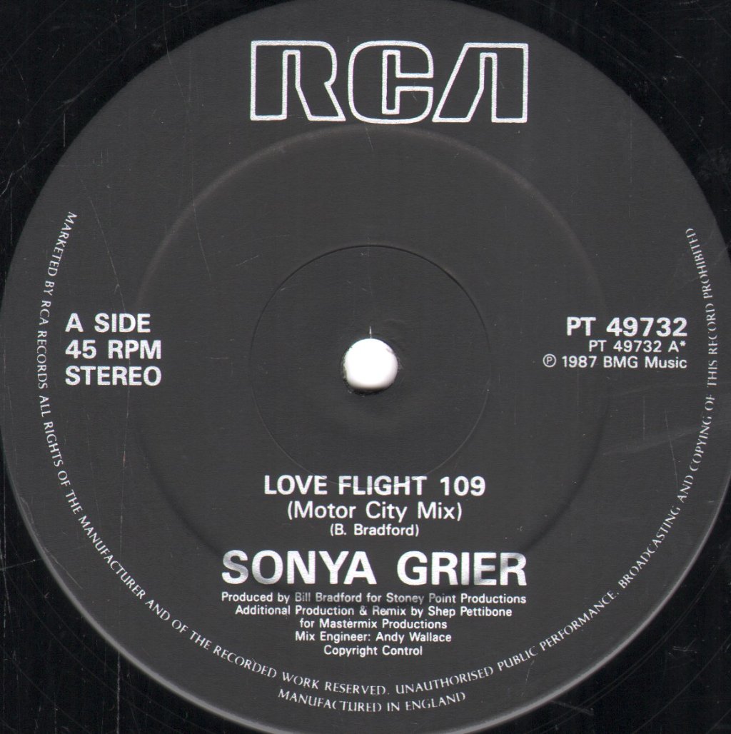 Sonya Grier - Love Flight 109 - 12 Inch