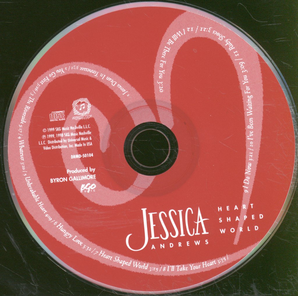 Jessica Andrews - Heart Shaped World - Cd