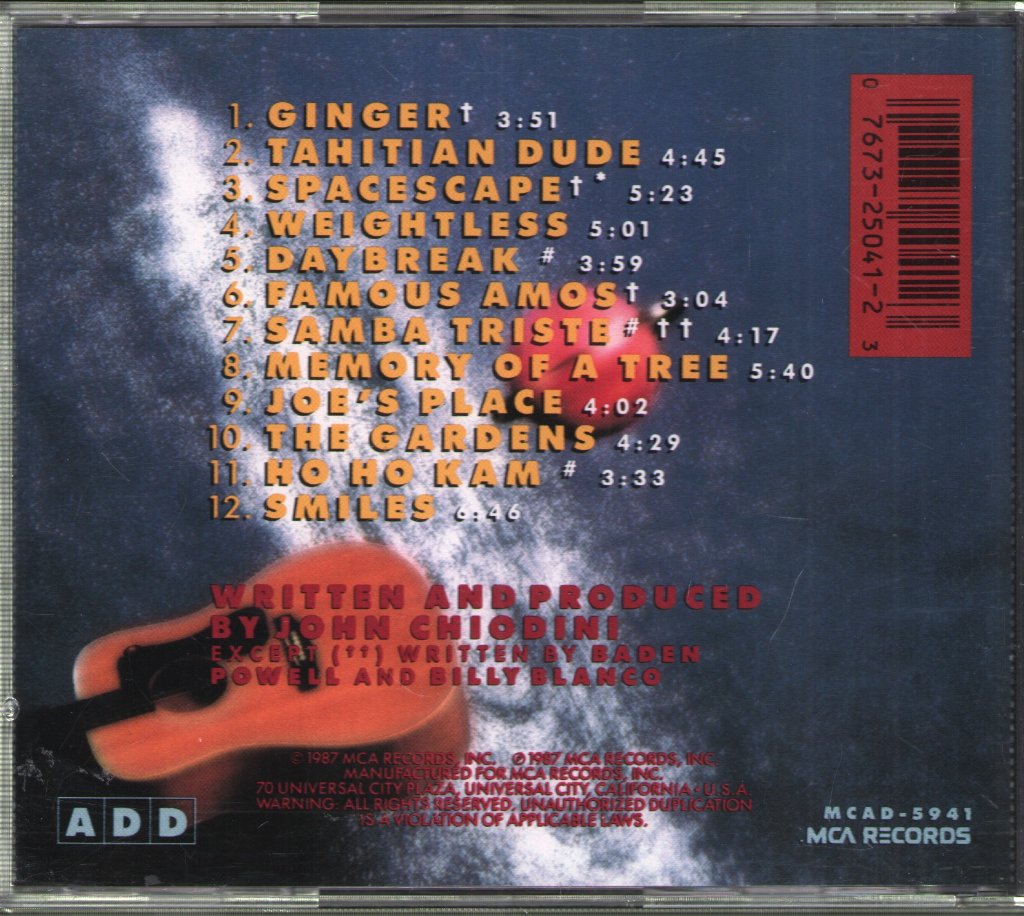 John Chiodini - Weightless - Cd