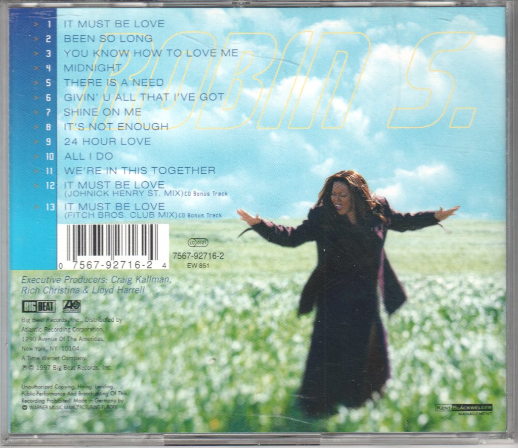 Robin S - From Now On - Cd