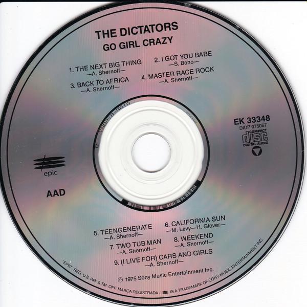 Dictators - Go Girl Crazy! - Cd