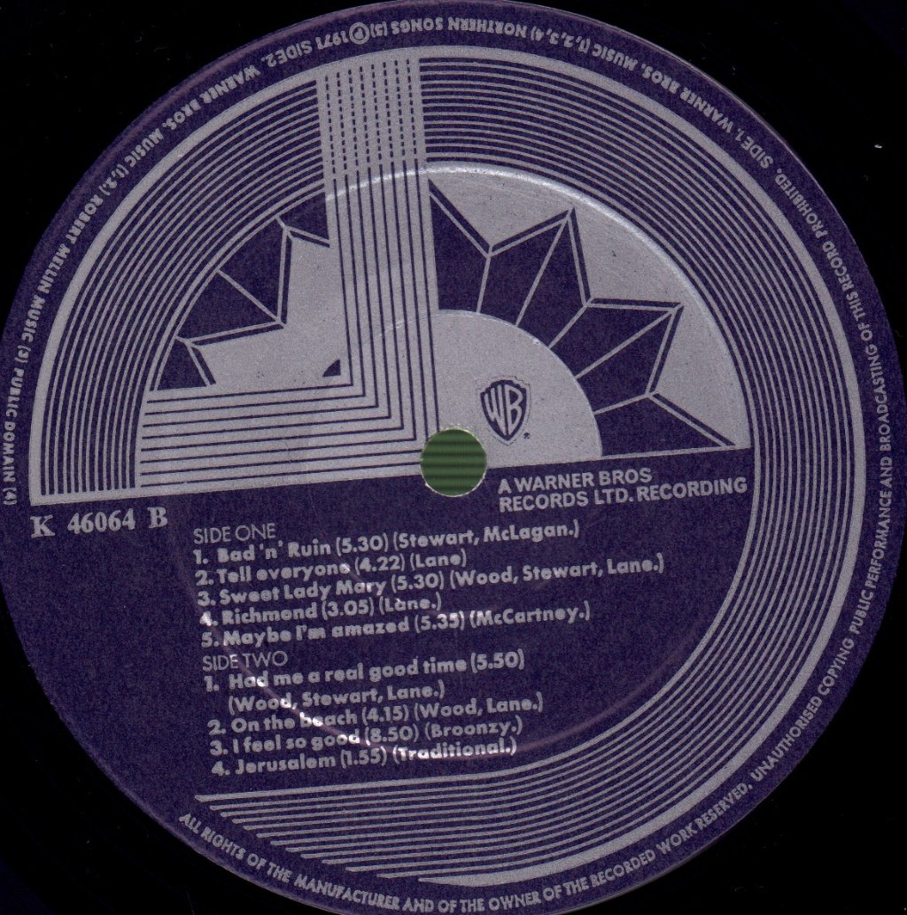 Faces - 2 Originals Of Faces - Double Lp
