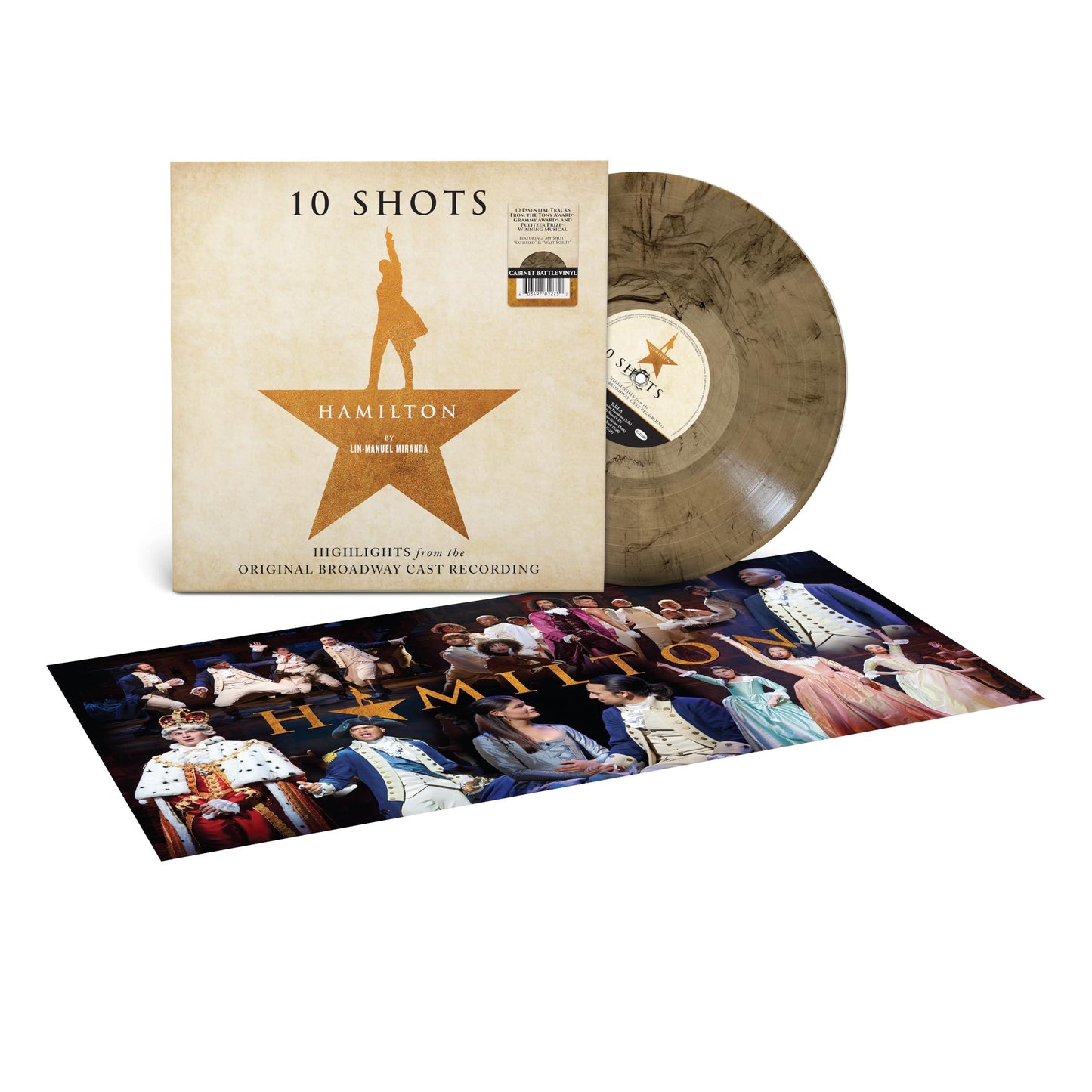 Lin Manuel Miranda - Hamilton: 10 Shots (Highlights From the Original Broadway Cast Recording) - Lp