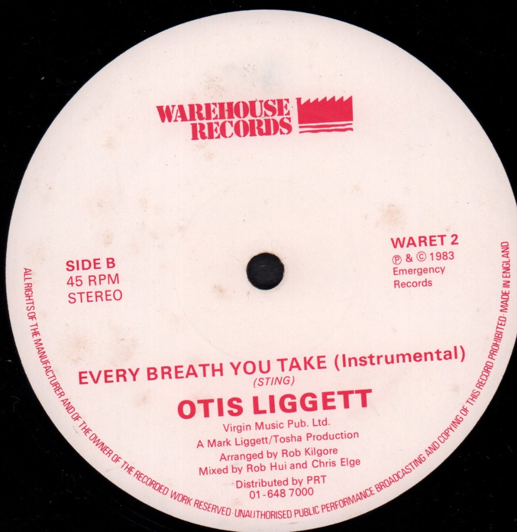 Otis Liggett - Every Breath You Take - 12 Inch