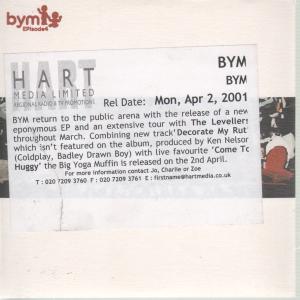 Bym - Decorate My Rut - Cd