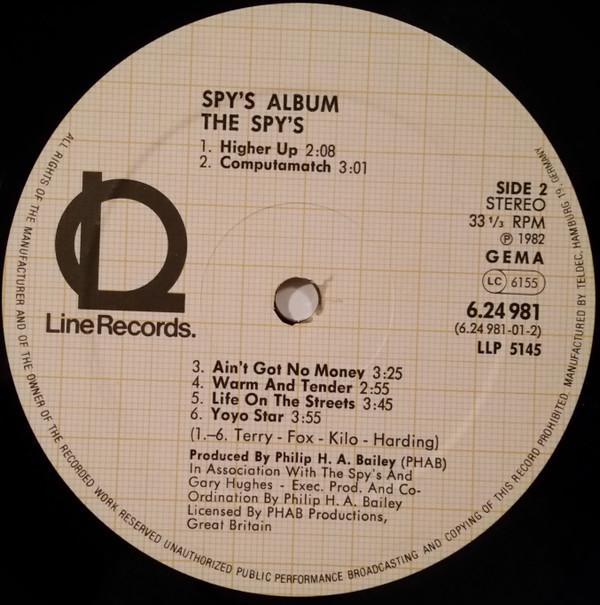 Spys (Aor Featuring Ex Foreigner) - Spy's Album - Lp