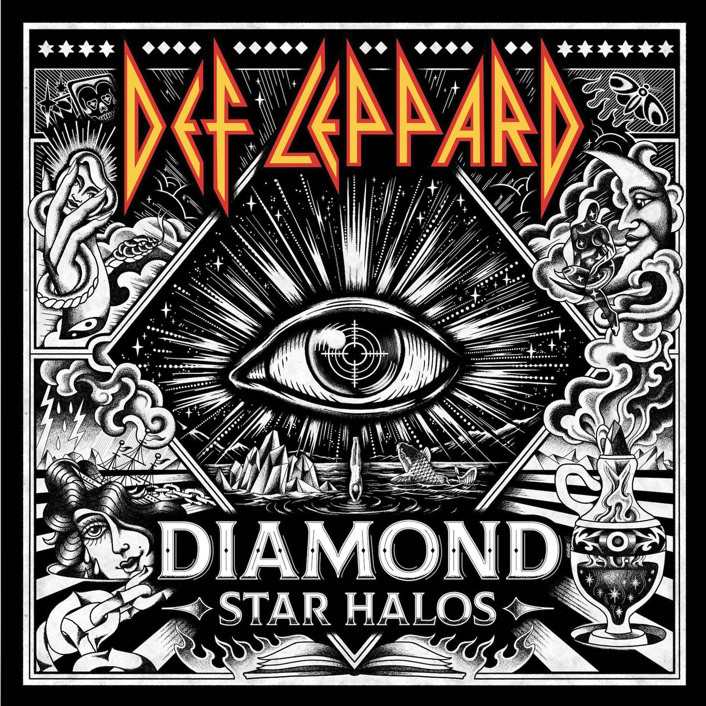 Def Leppard - Diamond Star Halos - Double Lp