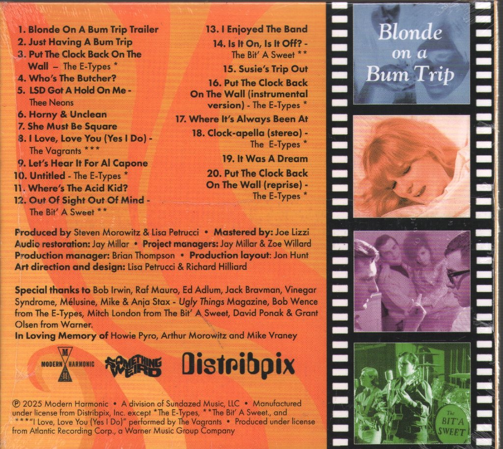 Various Artists - Blonde On A Bum Trip (Original Soundtrack) - Cd