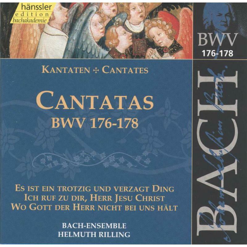 Johann Sebastian Bach - Bach: Cantatas, Bwv 176-178 (Edition Bachakademie Vol 53) /Rilling - Cd