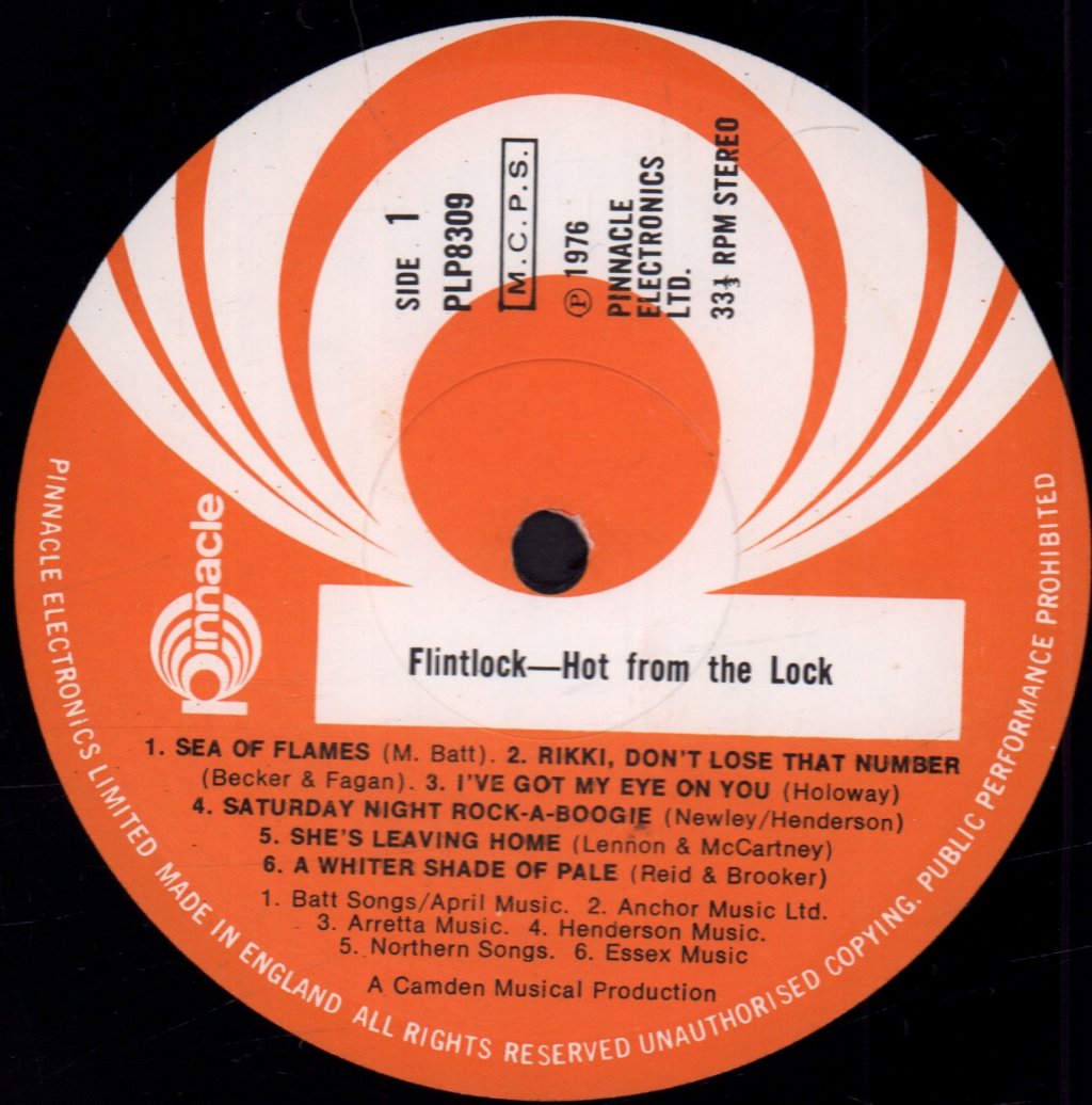 Flintlock - Hot From The Lock - Lp