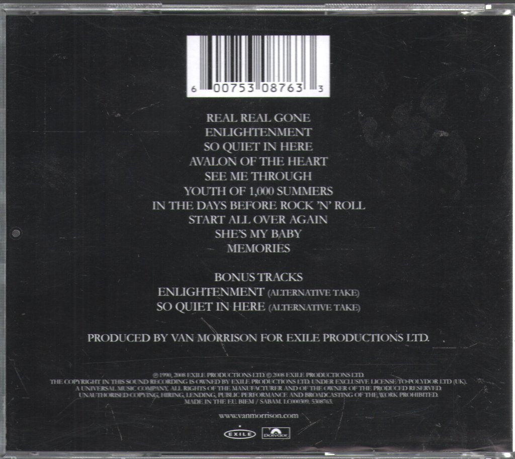 Van Morrison - Enlightenment - Cd