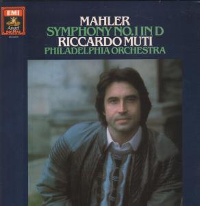 Riccardo Muti / Philadelphia Orchestra - Mahler - Symphony No. 1 In D - Lp