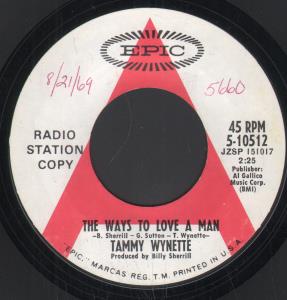 Tammy Wynette - Ways To Love A Man - 7 Inch