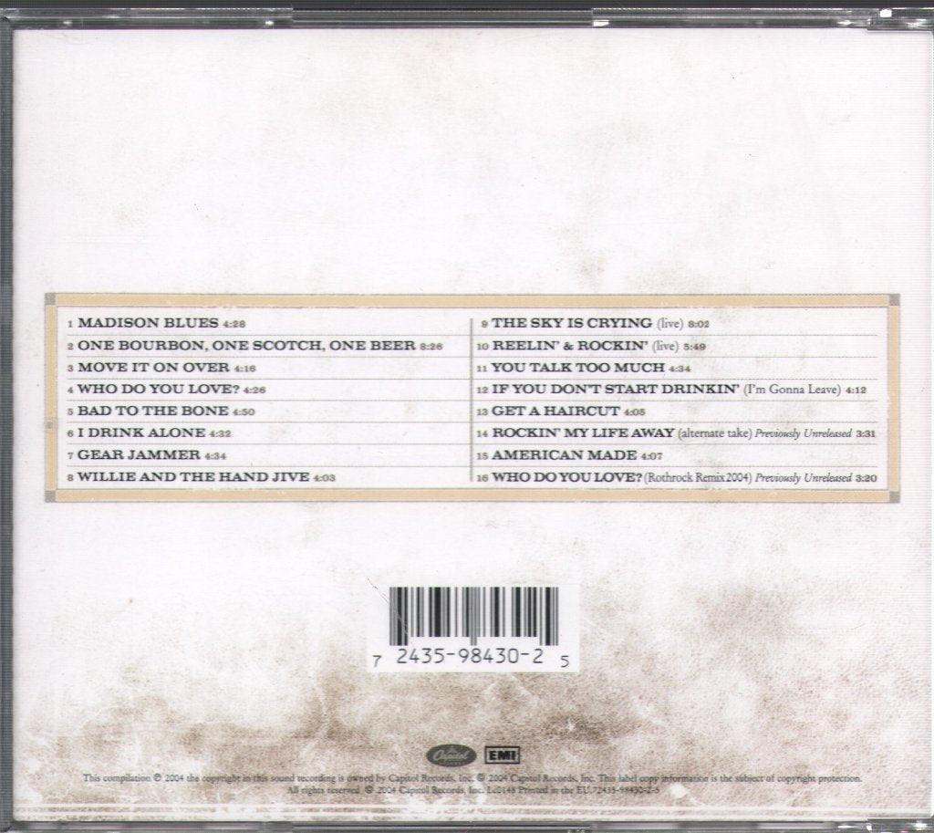 George Thorogood And The Destroyers - Greatest Hits 30 Years Of Rock - Cd