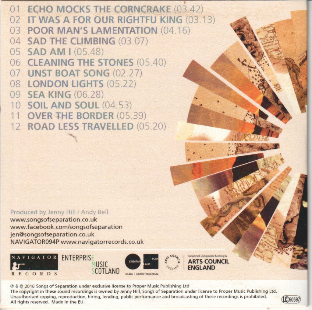 Various Artists - Songs Of Separation - Cdr