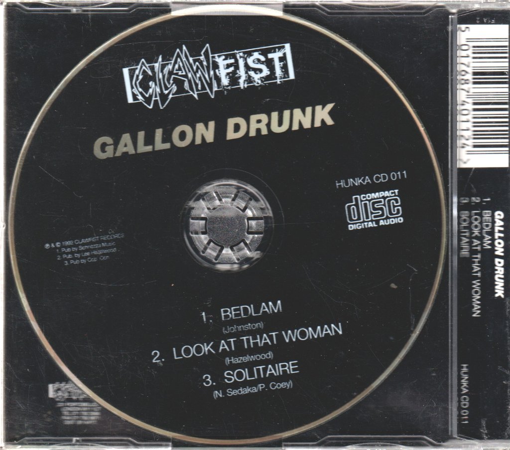 Gallon Drunk - Bedlam - Cd