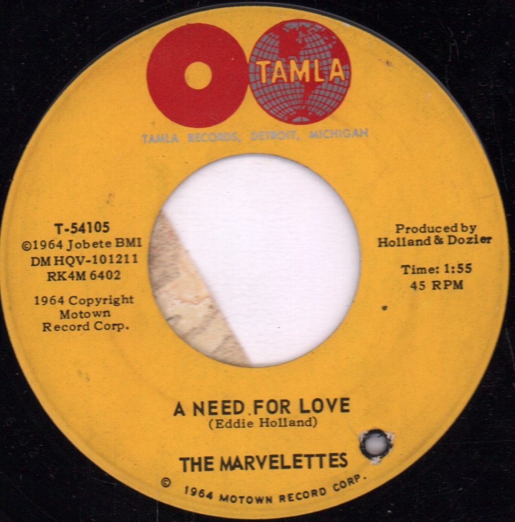 Marvelettes - Too Many Fish In The Sea - 7 Inch