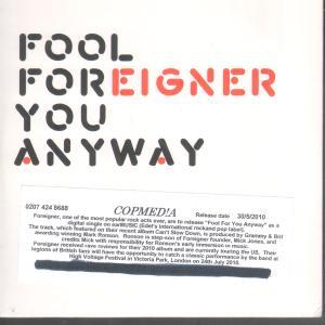 Foreigner - Fool For You Anyway - Cd