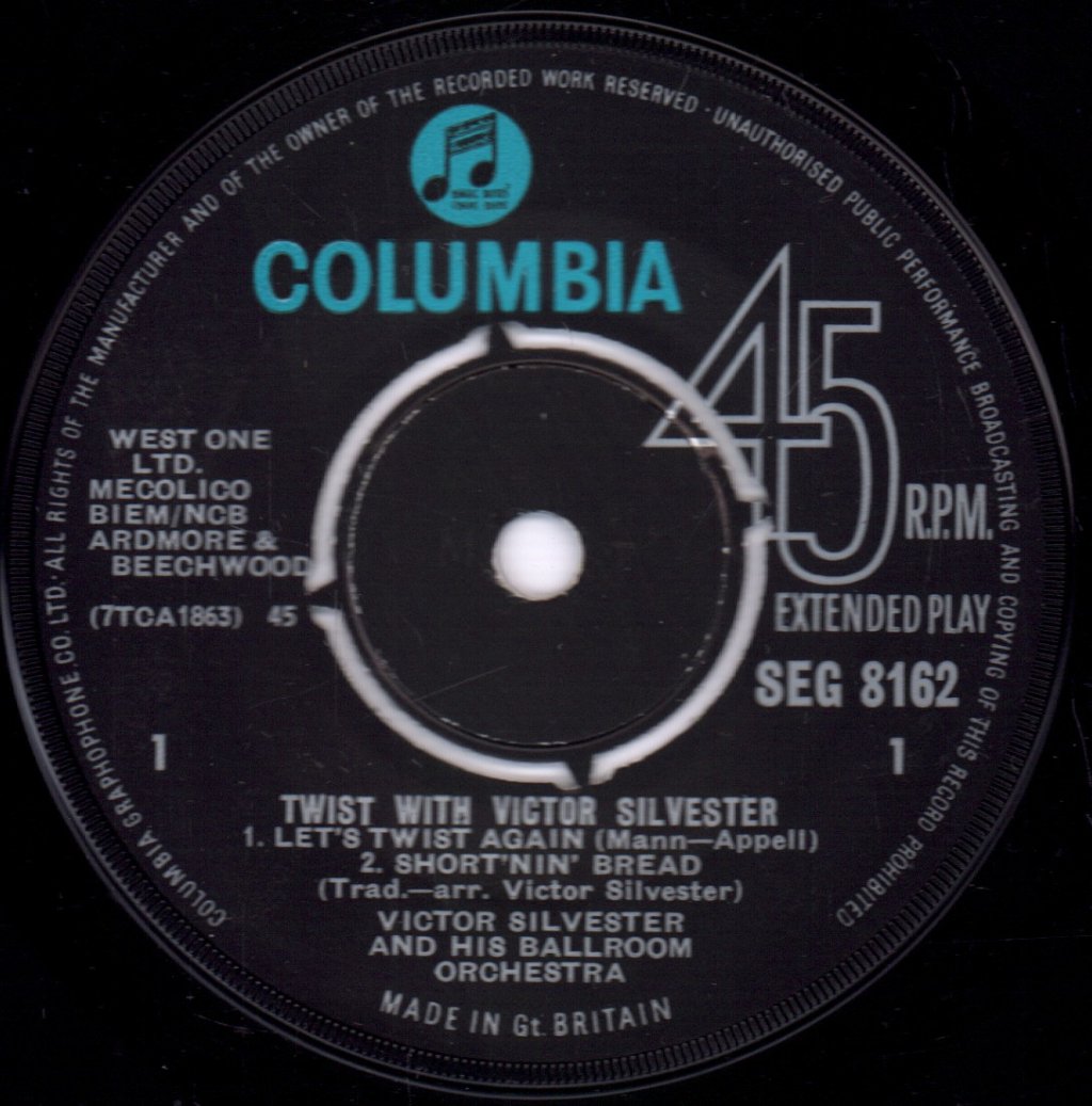 Victor Silvester And His Ballroom Orchestra - Twist With Victor Silvester - 7 Inch
