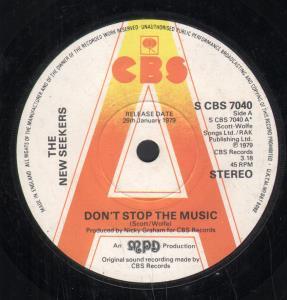 New Seekers - Don't Stop The Music - 7 Inch
