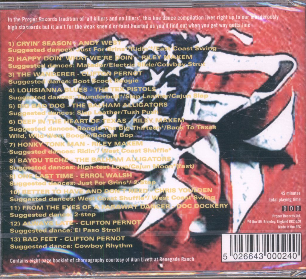 Various Artists - Way Out Of Line - Cd